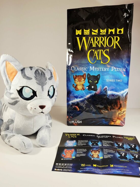 Bonkers Other - Warrior Cats Classic Mystery Plush Series two, Jayfeather 11"